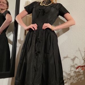 Vintage Shirley Lee Black dress